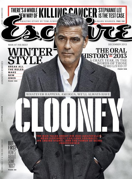 George Clooney: attacco a Russell Crowe e Leonardo di Caprio