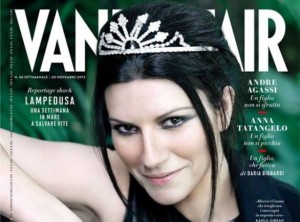 Laura Pausini regina di Vanity Fair: "mia figlia Paola è un miracolo"