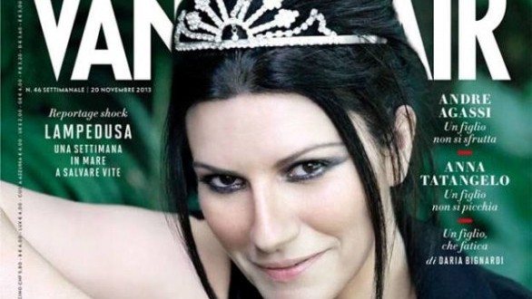 Laura Pausini regina di Vanity Fair: “mia figlia Paola è un miracolo”