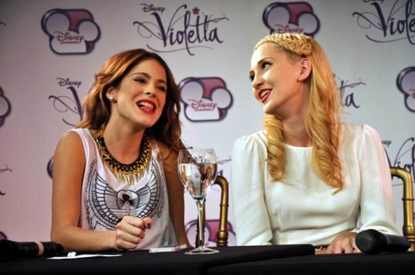 "Violetta", alias Martina Stoessel, grande amica di Ludmilla