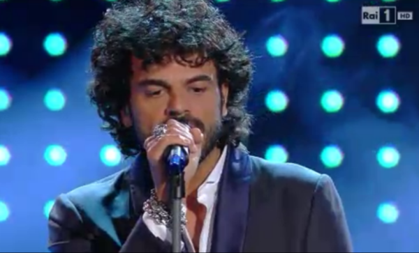 Sanremo 2014. Francesco Renga "Vivendo Adesso" con Ambra Angiolini