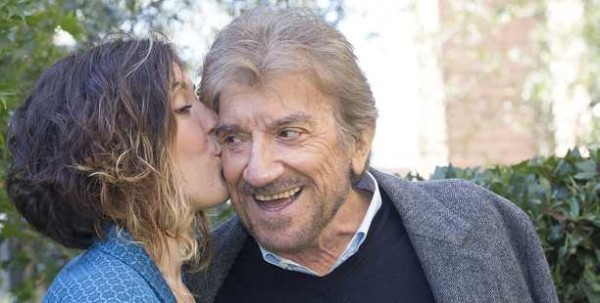 Gigi Proietti in tv con la figlia Carlotta