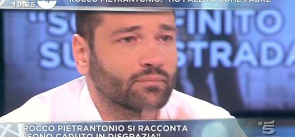  Rocco Pietrantonio si ritiene un padre fallito