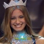 Giulia Arena è Miss Italia 2013: intelligente e amante della legge