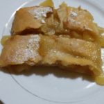 strudel di mele e marmellata